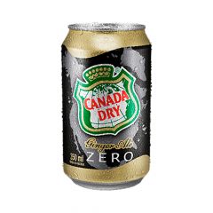 PACK GINGER ALE ZERO LATA 24X350 CC.