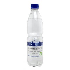 AGUA MINERAL CACHANTUN CON GAS 12X500 CC. DESECHABLE