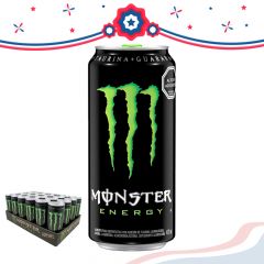 BEBIDA ENERGETICA MONSTER 24X 473cc VERDE