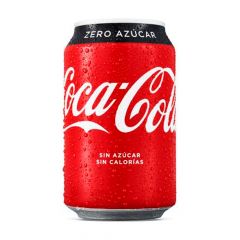 PACK COCA COLA ZERO LATA 24X350 CC