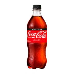 COCA COLA ZERO DESECHABLE 6X591 CC.