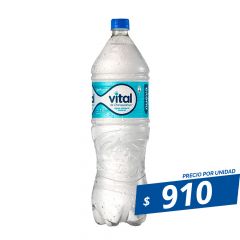 AGUA MINERAL VITAL CON GAS 6X1600 CC