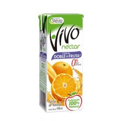 PACK NECTAR VIVO NARANJA TETRA 24X190 CC