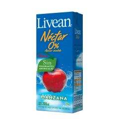 PACK NECTAR LIVEAN MANZANA TETRA 24X200 CC