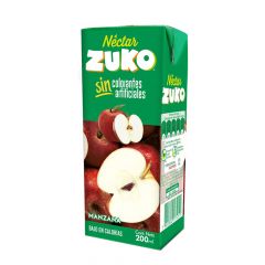 PACK NECTAR ZUKO MANZANA TETRA 24X200 CC