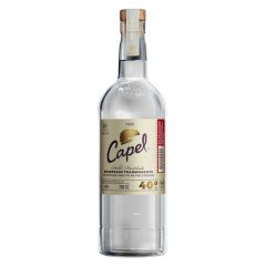 PISCO CAPEL 40° DOBLE DESTILACION TRANSPARENTE 700 cc