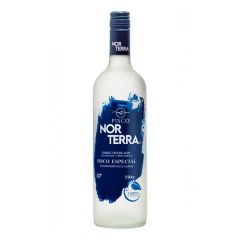 PISCO NORTERRA DOBLE DESTILADO  750CC 35 g.