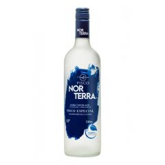 PISCO NORTERRA DOBLE DESTILADO  750CC 35 g.