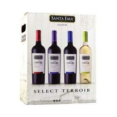 CAJA STA EMA S.TERROIR MIX 2CAB-2CA-1SAUV-1ME 750cc 13.5º