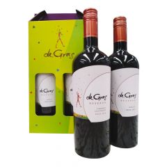 MALETA VINO MONTG D GRAS RSVA MER CAB  750CC13.5 °