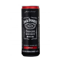 PACK WHIKSY JACK DANIELS LATA SABOR COLA 6X355 CC 6g