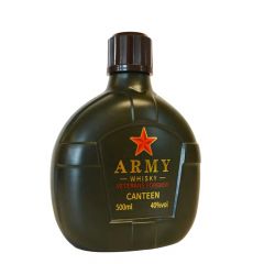 WHISKY ARMY CANTIMPLORA 500 CC 40g