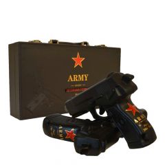 WHISKY ARMY 2 PISTOLAS CON CAJA 248 CC 40g