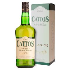 WHISKY CATTOS CON CAJA 750 cc 40°