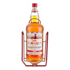 WHISKY SIR EDWARDS 40º GALON 4500cc  + ATRIL