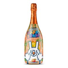 ESPUMANTE HAPPY BUNNY DURAZNO SIN ALCOHOL 750 CC