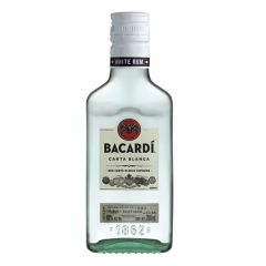 RON BACARDI BLANCO 200 CC. 40g