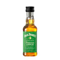 PACK WHISKY JACK DANIEL APPLE 10X50 CC 35grs.