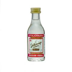 PACK VODKA STOLICHNAYA 20X50 CC MINIATURA 40g