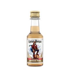 PACK RON CAPTAIN MORGAN SPICED GOLD MINITURA 12X50 CC 35g