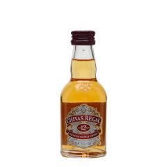 PACK WHISKY CHIVAS REGAL 12X50 CC.MINIATURA 40g