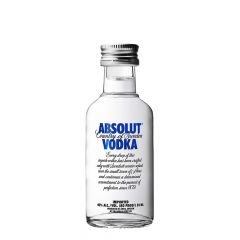 PACK VODKA ABSOLUT BLUE 12X50 CC.MINIATURA 40g