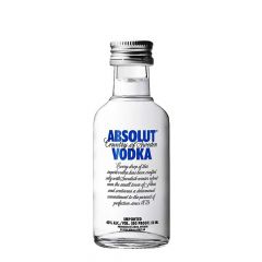 PACK VODKA ABSOLUT BLUE 12X50 CC.MINIATURA 40g