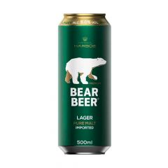 PACK CERVEZA BEAR BEER LATA 24X500ML