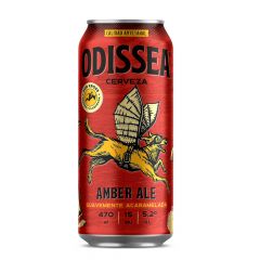 PACK CERVEZA ODISSEA AMBER LATA 24X470 CC 5.1g