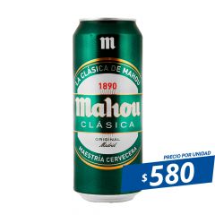 PACK CERVEZA MAHOU CLASICA LATA 24X500CC 4.8g