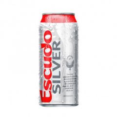 PACK CERVEZA ESCUDO SILVER LATA 24X470 CC 5g