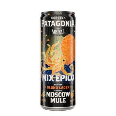PACK CERVEZA AUSTRAL PATAGONIA MOSCOW MULE LATA 24X355 CC 4.7g