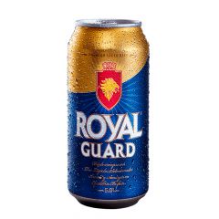 PACK CERVEZA ROYAL GUARD LATA 24X470 CC 5 g