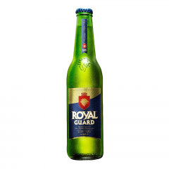 PACK CERVEZA ROYAL GUARD LONG NECK 24X355 cc 5g