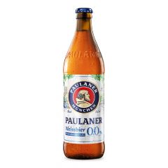 CERVEZA PAULANER WEISSBIER CERO ALCOHOL BOT 20X500