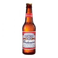 PACK CERVEZA BUDWEISER LONG NECK 24X330 cc. 5 grs.