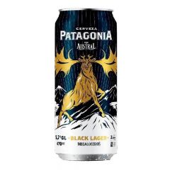 PACK CERVEZA AUSTRAL PATAGONIA BLACK LAGER LATA 24X470 CC 5g
