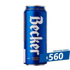 PACK CERVEZA BECKER LATA 4X6X473 CC 4.5G