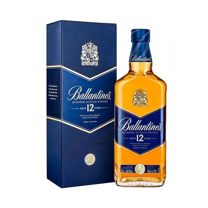WHISKY BALLANTINES 12 AÑOS 750 cc. 40°