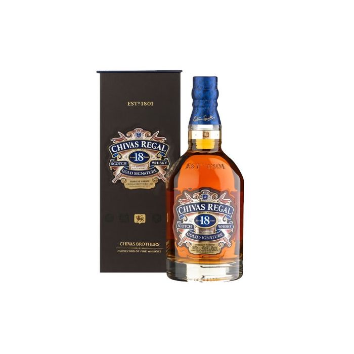 WHISKY CHIVAS REGAL 18 AÑOS CON EST. 750 cc 40º